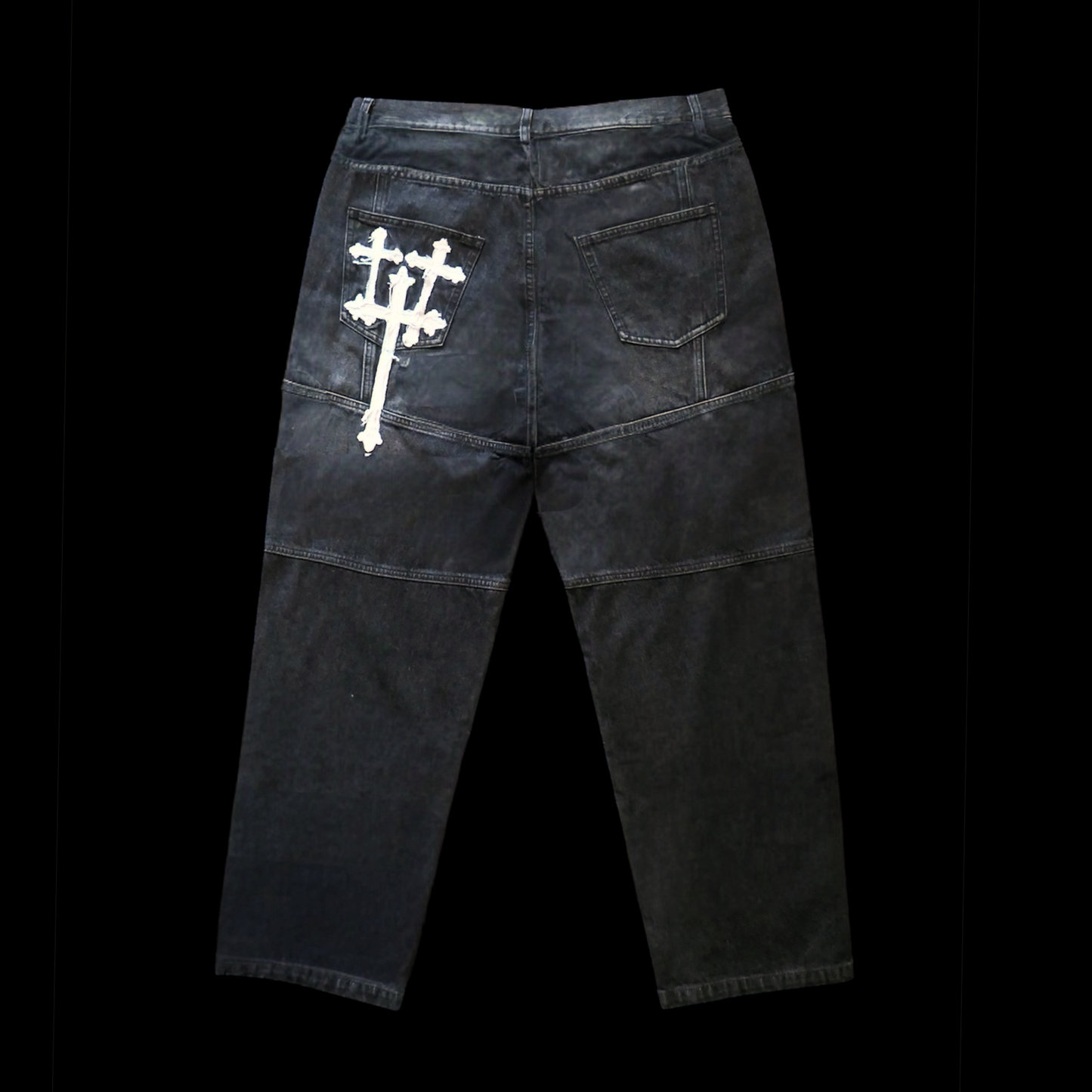 SANCTI EMBROIDERED JEANS