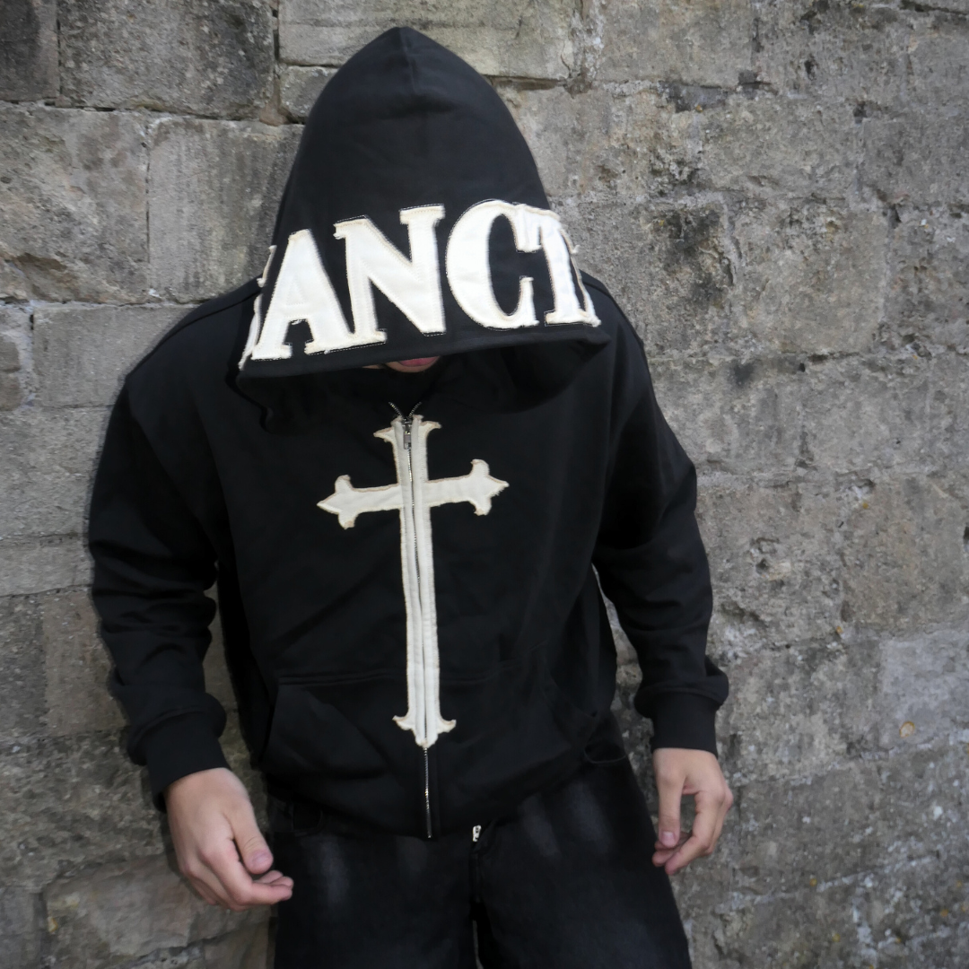SANCTI EMBROIDERED HOODIE