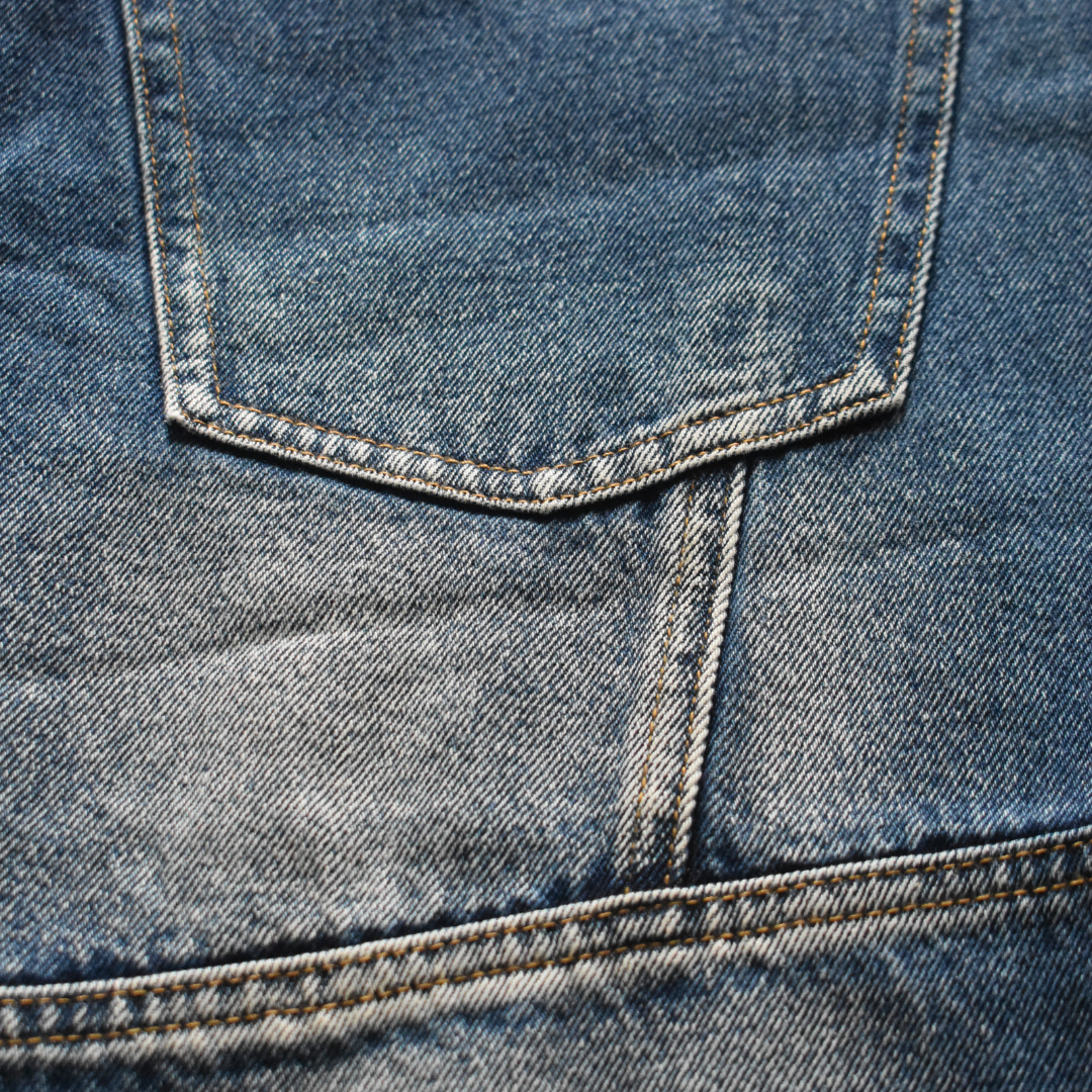 SANCTI EMBROIDERED JEANS